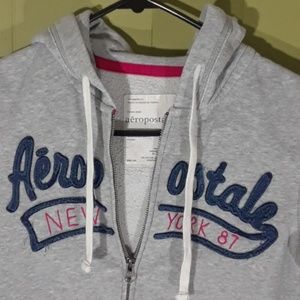 AEROPOSTALE JACKET HOODIE GIRLS MEDIUM SIZE